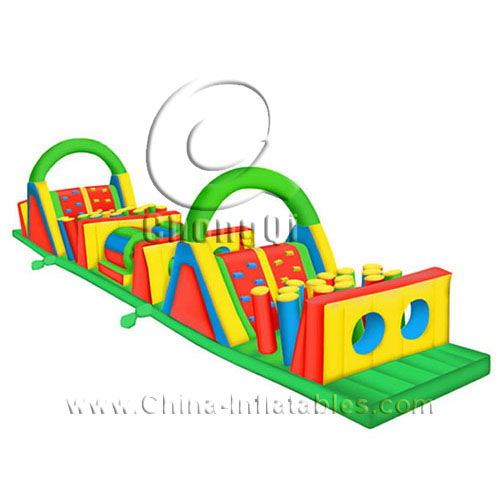 giant inflatable obstacle course